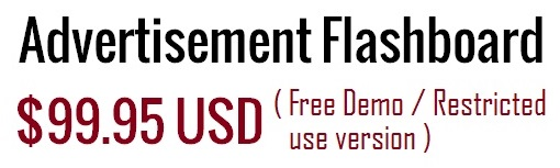 Advertisement Flashboard banner